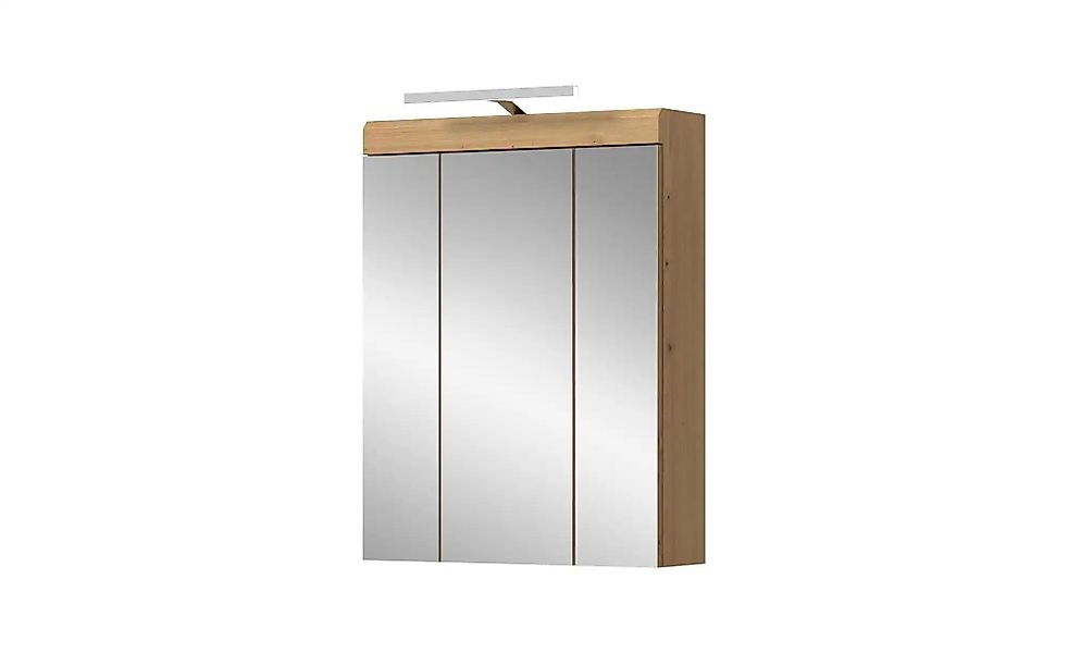 Spiegelschrank SCHLOONSEE  Breite 60cm  inkl. Beleuchtung  3 Spiegeltüren günstig online kaufen