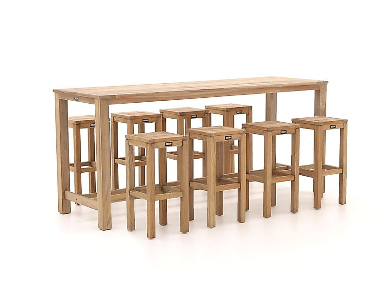 ROUGH-X 240 cm Gartenbar-Set 9-teilig günstig online kaufen