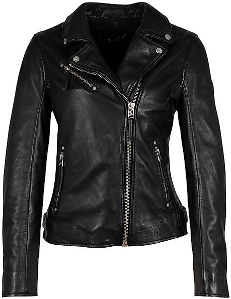 Mauritius Lederjacke PGG W14 LEGV im Biker-Style, asymetrischem Reißverschl günstig online kaufen