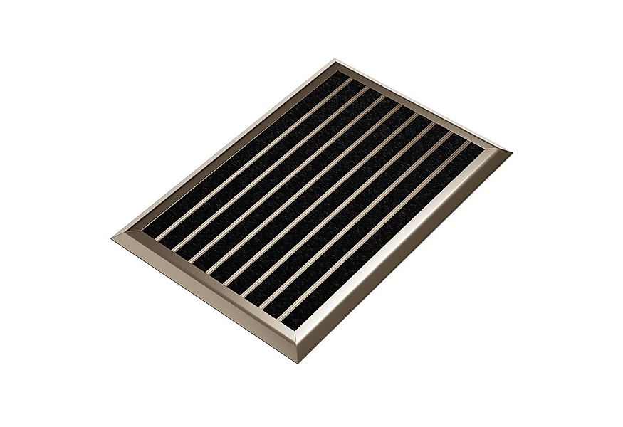 WEST & EAST Fußmatte Aluminum Fußabtreter außen, Schmutzfangmatte Außenbere günstig online kaufen