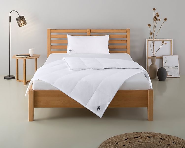 Älgdröm Daunenbettdecke + Kopfkissen »Lodiken, Bettdecke 135x200 cm, 155x22 günstig online kaufen