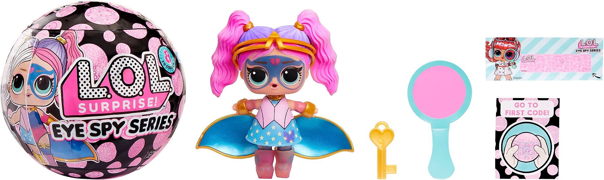 L.O.L. SURPRISE! Anziehpuppe »L.O.L. Surprise Eye Spy Tots« mit magischem F günstig online kaufen