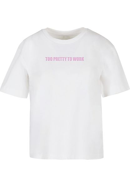 Miss Tee T-Shirt "Miss Tee Too Pretty Tee" 1 Stk. günstig online kaufen