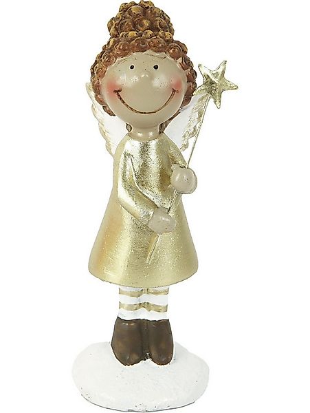 Trend Line Dekofigur TrendLine Dekofigur Polyresin Engel 13 x 4,5 x 4,5 günstig online kaufen