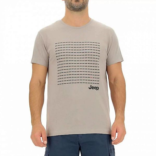 Jeep O102058j663 Kurzärmeliges T-shirt M Moon Rock / Black günstig online kaufen