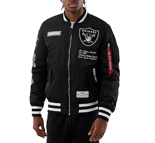 New Era Bomberjacke Jacke New Era Alpha M JKT2440 Las Vegas Raiders Utility günstig online kaufen