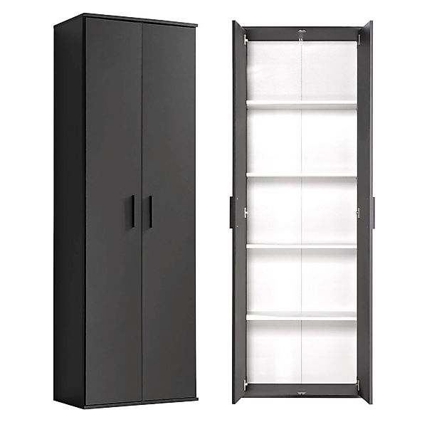 mokebo Mehrzweckschrank Der Lange (60x180 cm, mit 4 Einlegeböden) Schuhschr günstig online kaufen