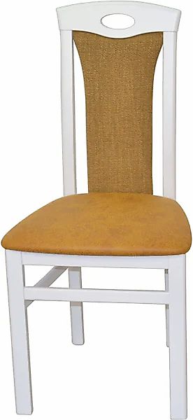 HOFMANN LIVING AND MORE 4-Fußstuhl, (Set), 2 St., Polyester-Kunstleder günstig online kaufen