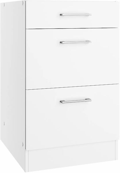 KOCHSTATION Unterschrank "KS-Milan" Auszugschrank 50 cm, matte oder hochglä günstig online kaufen