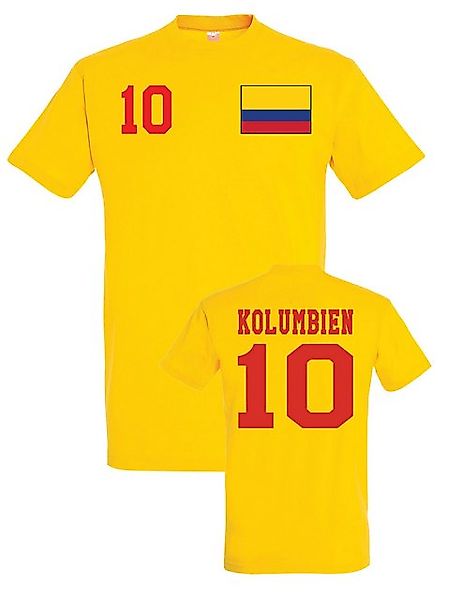 Youth Designz Print-Shirt "Kolumbien" Herren T-Shirt mit Fußball Print Gesc günstig online kaufen