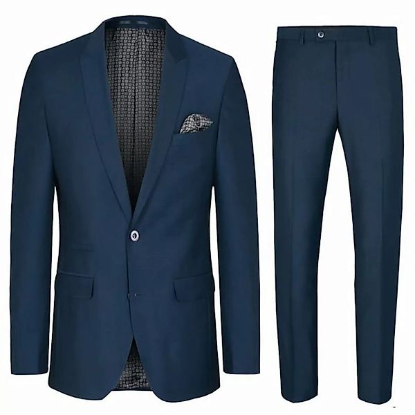 Paul Malone Anzug Herrenanzug modern Herren slim fit Anzug - stretch (Set, günstig online kaufen