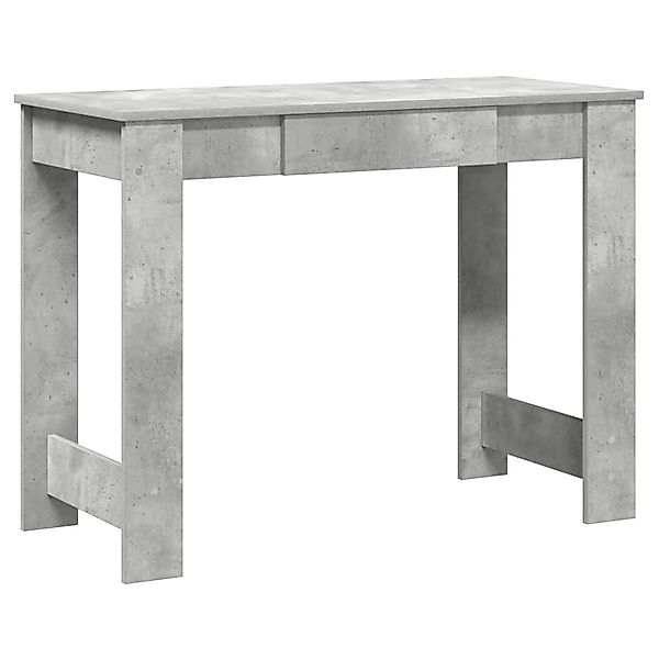 vidaXL Schreibtisch Betongrau 100x45x75 cm Holzwerkstoff 860430 günstig online kaufen