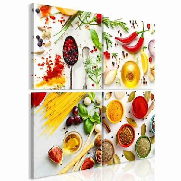 artgeist Wandbild Spices of the World (4 Parts) mehrfarbig Gr. 90 x 90 günstig online kaufen