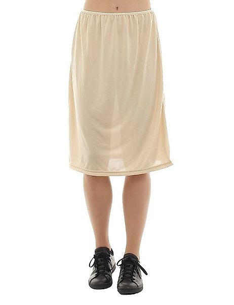 F&K-Mode Unterrock Maxi Unterrock Falten Gummibund Mit Gummibund günstig online kaufen