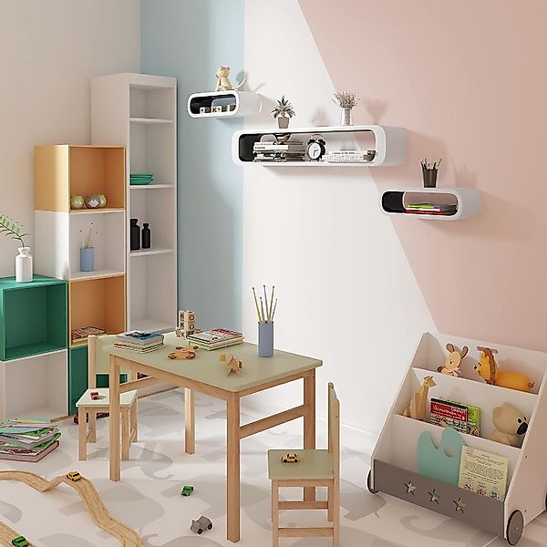 Woltu Wandregal, Wandregal Lounge 3er Set günstig online kaufen