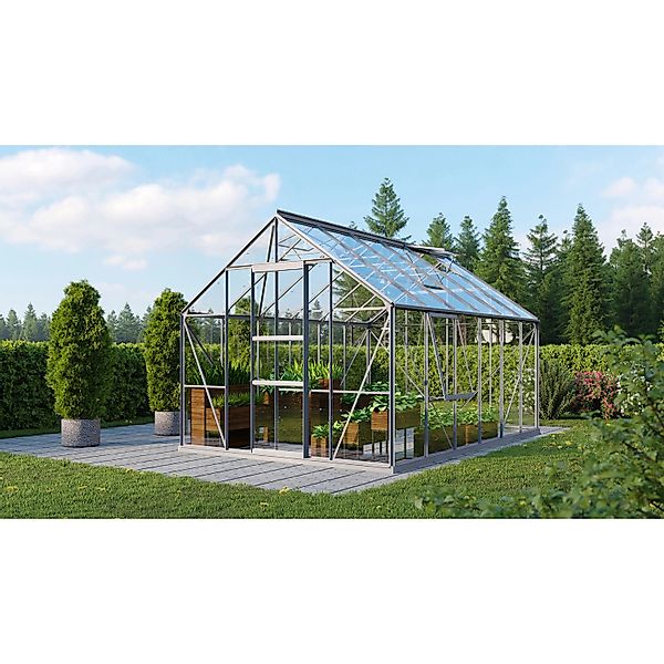 Vitavia Gewächshaus Meridian 9900 Alu 9,9 m² günstig online kaufen