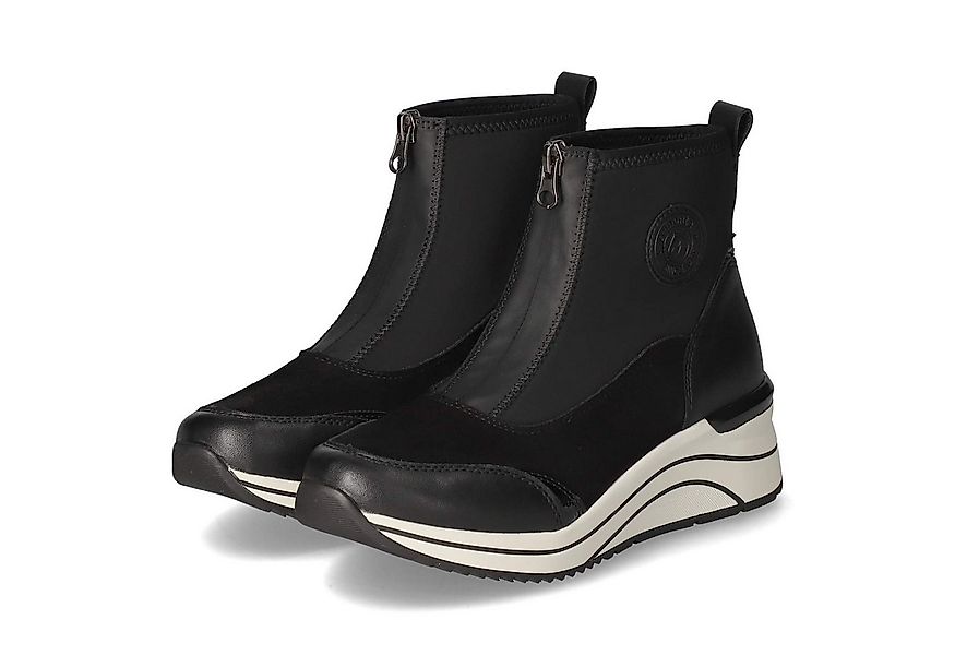 Remonte Remonte D0T78-02 Damen Textil & Synthetik schwarz Schlupfstiefel günstig online kaufen