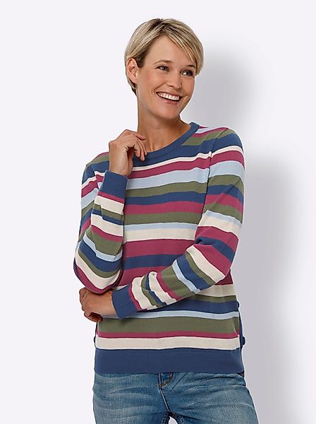 Sieh an! Strickpullover Langarm-Pullover günstig online kaufen