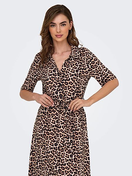 JDY Hemdblusenkleid "JDYSTARSEZEN LIFE 2/4 MIDIDRESS WVN NOOS" günstig online kaufen