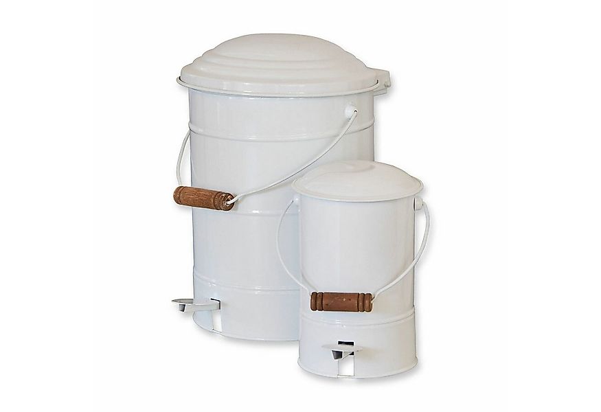 Mirabeau Organizer Mülleimer 2er Set Pernell weiß günstig online kaufen