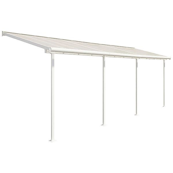 Palram Terrassendach Sierra 230 cm x 670 cm Weiß günstig online kaufen