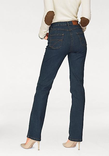 Arizona Gerade Jeans "Annett", bequeme Passform, 5-Pocket-Style, hohe Taill günstig online kaufen