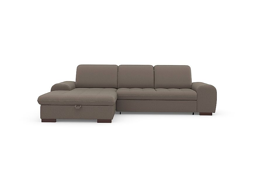 sit&more Ecksofa »Luxor L-Form«, wahlweise mit Bettfunktion, Bettkasten und günstig online kaufen