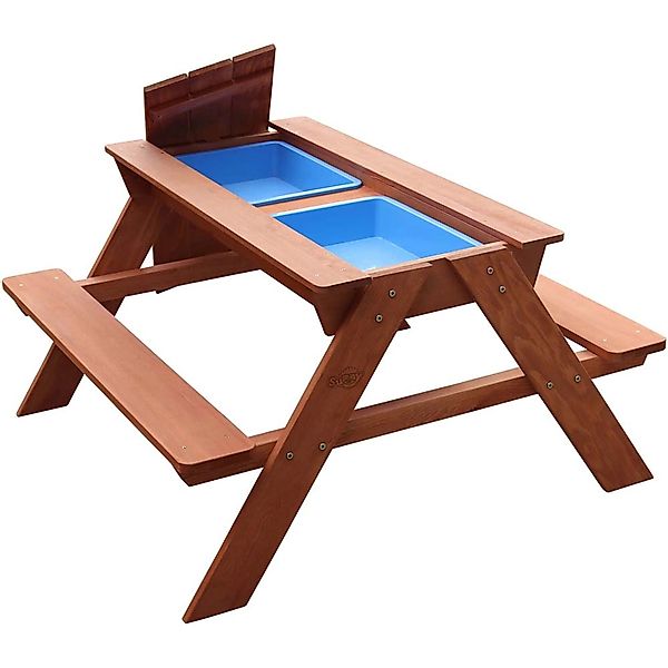 Sunny Dave Sand & Wasser Picknicktisch 89 x 89 x 51 cm günstig online kaufen