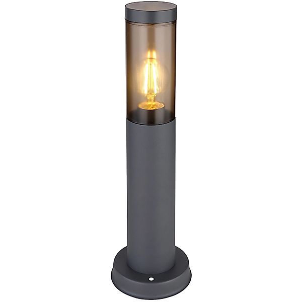 Globo Außenleuchte Boston Edelstahl Anthrazit 45 cm günstig online kaufen