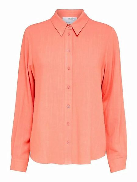 SELECTED FEMME Klassische Bluse Damen Hemdbluse VIVA Relaxed Fit (1-tlg) günstig online kaufen