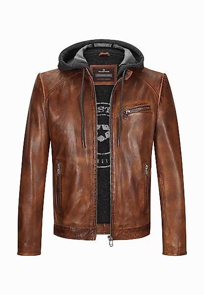 Milestone Lederjacke MSMorrison Herrenjacke aus Lammnappa günstig online kaufen