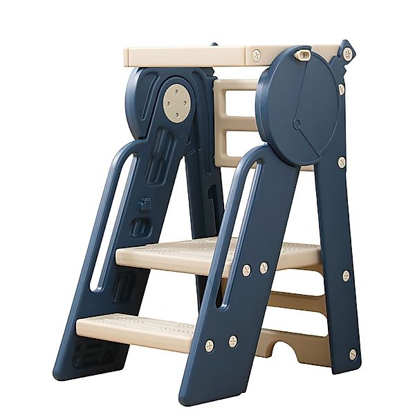 SURFOU Tritthocker für Kinder Lernturm Höhenverstellbarer günstig online kaufen
