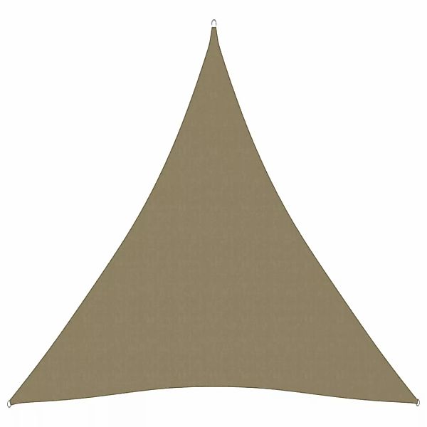 Sonnensegel Oxford-gewebe Dreieckig 5x7x7 M Beige günstig online kaufen