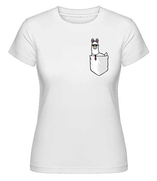 Alpaka Brusttasche · Shirtinator Frauen T-Shirt günstig online kaufen
