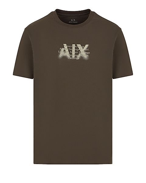 ARMANI EXCHANGE Rundhalsshirt Regular Fit Logo günstig online kaufen