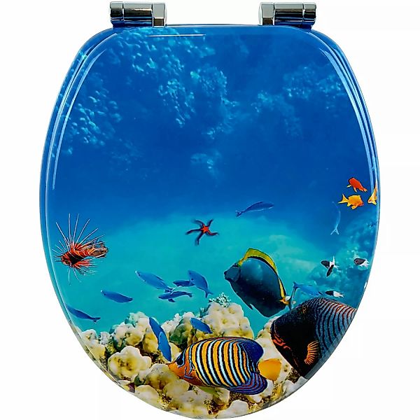 Sanfino WC Sitz Coral Reef Toilettendeckel mit Absenkautomatik aus Holz günstig online kaufen