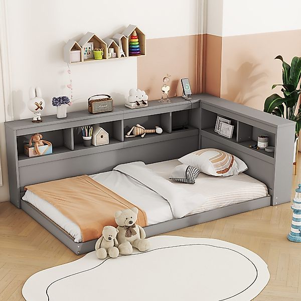 REDOM Kinderbett Daybett Tagesbett Schlafsofa Stauraumbett günstig online kaufen