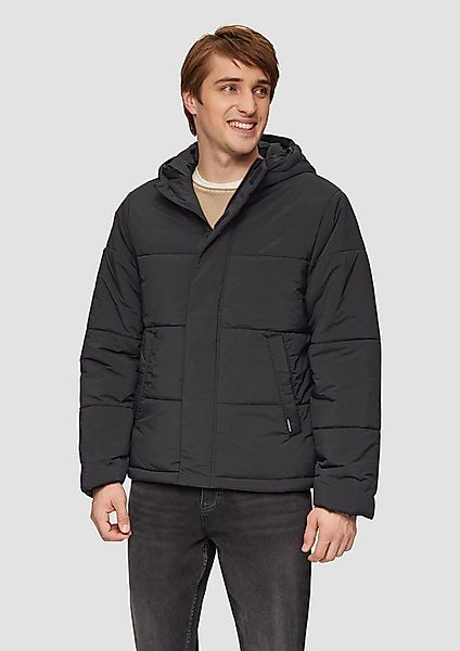 QS Winterjacke Outdoor-Jacke Gesteppte Outdoor-Jacke mit Kapuze günstig online kaufen