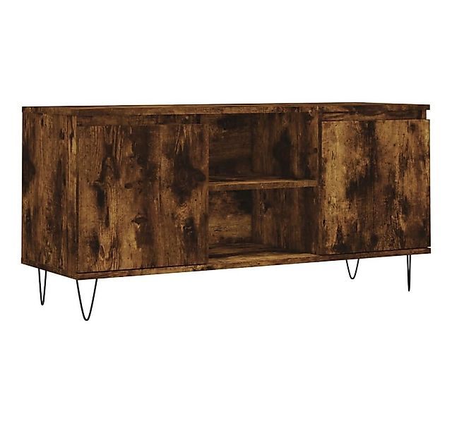 vidaXL TV-Schrank TV-Schrank Räuchereiche 104x35x50 cm Holzwerkstoff (1-St) günstig online kaufen