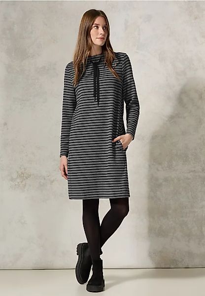 CECIL Kleid mit Streifenstruktur günstig online kaufen
