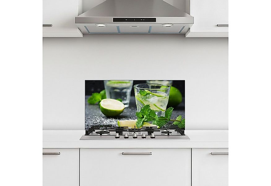 KitchenYeah Küchenrückwand selbstklebend Cocktail - Mojito - Grün - Minze, günstig online kaufen