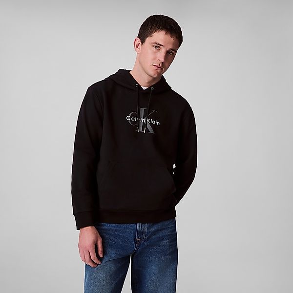 Calvin Klein Jeans Kapuzensweatshirt "400GSM TERRY MONOLOGO HOODIE", Mit Ru günstig online kaufen