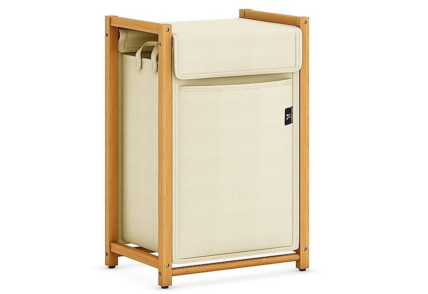 AdelDream Ausziehwäschekorb AdelDream Bambus Wäschesammler günstig online kaufen