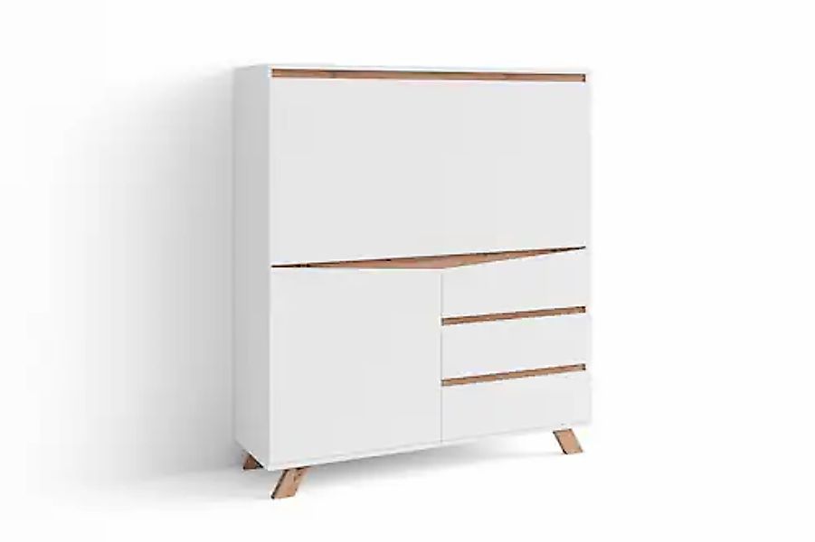 byLIVING Sekretär »Valentin« 1 Stk. tlg. platzsparende Arbeitslösung mit vi günstig online kaufen