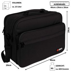 EAAKIE Umhängetasche Arbeitstasche Umhängetasche Messenger Flugbegleiter günstig online kaufen