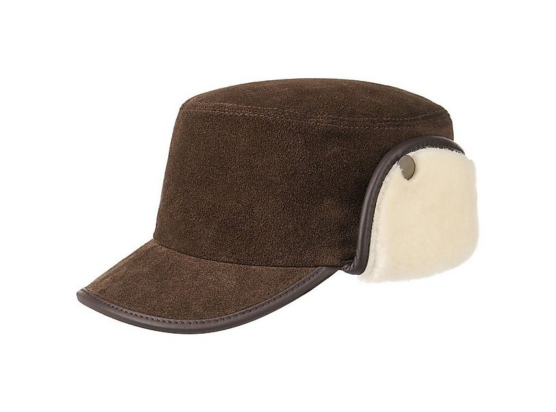 Lierys Army Cap (1-St) Ledercap Hinten geschlossen, Made in Italy günstig online kaufen