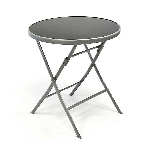 VCM Gartentisch Bistro Tisch mit Glasplatte, günstig online kaufen