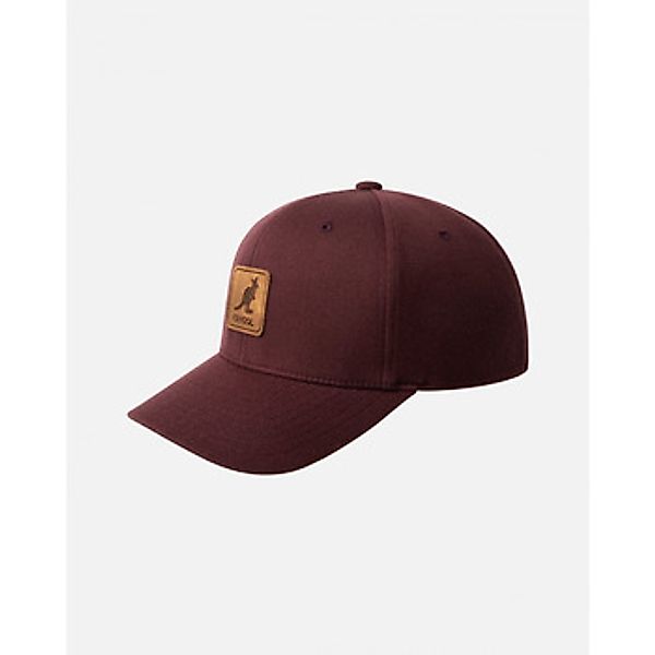 Kangol  Schirmmütze K5441 LEATHER PATCH FLEXFIT BB-MR602 MAROON günstig online kaufen
