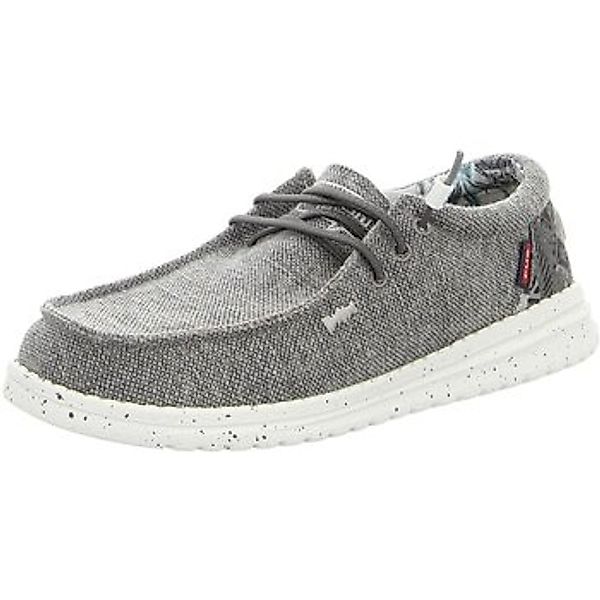 Fusion  Halbschuhe Schnuerschuhe JACK rought linen graphite günstig online kaufen