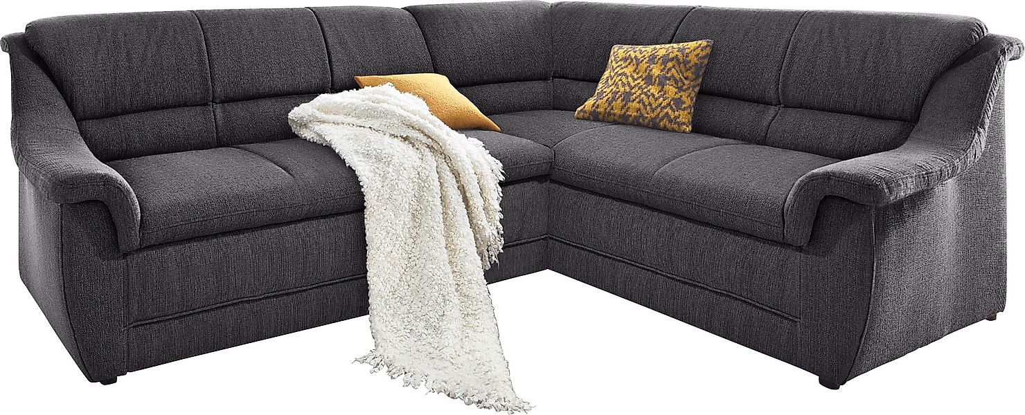 DOMO collection Ecksofa »Lale zeitlose Formensprache, komfortabel, L-Form«, günstig online kaufen